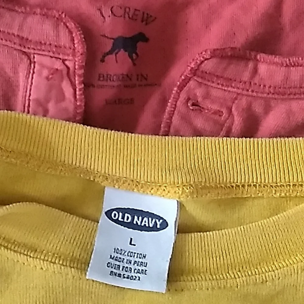 Vintage TEE SHIRTS HENLEY, CREW UNISEX Old Navy VNPLC
